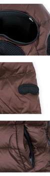 Ai Riders Kids Ripstop Goggles Hooded Short Padding Jacket (Bracken Brown) JG 540B T KJ6 107 161285267 [P]