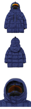 Ai Riders Kids Mirror Goggle Hooded Padding Jacket 161285270 [P]