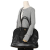 Balenciaga Top Handle Tote Shoulder Bag Crocodile Pattern Black 159831396 [P]