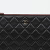 CHANEL Classic New Medium Lambskin Clutch Black Silver Hardware 160278138 [P]