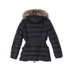 Moncler Hooded Fox Fur Short Down Jacket Black 160792097 [P]