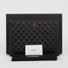 CHANEL Classic Large Lambskin Black Clutch with Silver Hardware 160922735 [P]