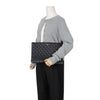 CHANEL Classic Large Lambskin Black Clutch with Silver Hardware 160922735 [P]