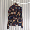 Louis Vuitton Damier Pixel Fleece Bomber Jacket (S Grade/XL) 161305136 [P]
