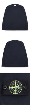 STONE ISLAND Männer Wollstrickjacke mit Patch (Navy) 153185037 [P]
