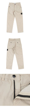 STONE ISLAND Herren Baumwolle Ripstop Chino Hosen (Beige) L1S15 3100008 S0298 V009A 153083969 [P]