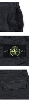 STONE ISLAND Cargo-Shorts mit Patch für Herren (Schwarz) L1S15 L100001 S0069 V0029 152867022 [P]