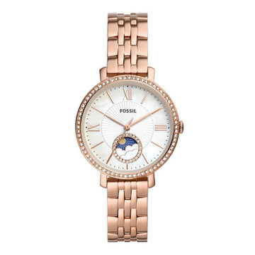 Fossil Jacqueline Moonphase Women's Metal Watch 152888853 [P]