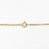 CELINE Triomphe Gold Anhänger-Halskette 5VCEA26948 138622408 [P]