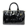 CHANEL ブラックエナメルボストンバッグ 5VCHB47017 139331664 [P]