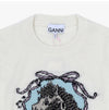 GANNI ポニー ロゴ ウール ミックス レディース ニット 159720898 [P]