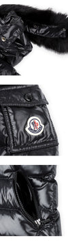 Moncler Kids BADYF Fur Hooded Padding Jacket 161312277 [P]
