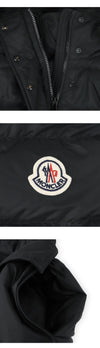 MONCLER Damen KHLOESSE Long Padded Jacket mit Shearling-Besatz (Schwarz) 1C00026 53A5E 999 161312280 [P]