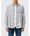 Thom Browne Gingham Check Flannel 4-Bar Oversized Shirt 152201240 [P]