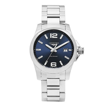 Longines Conquest Metal Watch 139812310 [P]