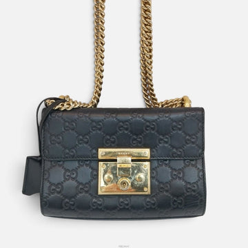 Gucci Small Padlock GG Chain Shoulder Bag 409487 161318855 [P]