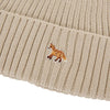 Maison Kitsune Baby Fox Ecru Beanie 152194834 [P]