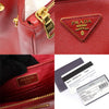 Prada Red Saffiano Lux Triangle 2WAY BN2274 161319455 [P]