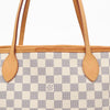 Louis Vuitton Neverfull MM Damier Azur Canvas Shoulder Bag Beige 160966165 [P]