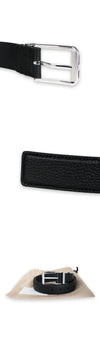 GUCCI メンズ スクエアバックル レザー ベルト(ブラック) 793760 AABXM 1000 132247691 [P]