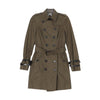 Burberry Khaki Trench Cotton Half Jacket 3886931 161013861 [P]