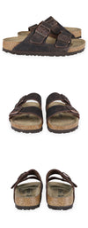 BIRKENSTOCK Arizona Leder Sandalen Slipper 152602683 [P]