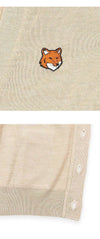 MAISON KITSUNE Herren Fox Head Merino Regular Cardigan 156157896 [P]