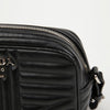 PRADA Diagram Metalllogo Leder Ketten Schultertasche Schwarz 160756929 [P]