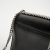 Saint Laurent Sunset Medium Smooth Leather Chain Crossbody Bag Black Silver 160792099 [P]