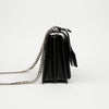 Saint Laurent Sunset Medium Smooth Leather Chain Crossbody Bag Black Silver 160803788 [P]