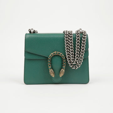 GUCCI Dionysos Mini Leder Schultertasche Smaragd 161007145 [P]