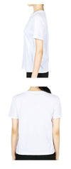 MAXMARA QUIETO ロゴ Tシャツ（ホワイト） 2519971011600 001 128573253 [P]