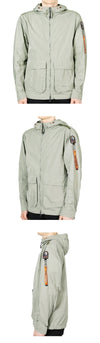 PARAJUMPERS JONTY Windjacke für Herren (Silber Sage) RM02 0327 130964294 [P]