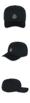 MONCLER モンクレール ユニセックス ワッペン パッチ キャップ(ブラック) 3B00032 0U435 999 124599959 [P]