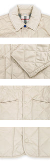BURBERRY Kinder gesteppte Kragenknopfjacke (Beige) 8092457 125690278 [P]