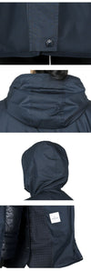 MONCLER モンクレール レディース MEUDON 3-in-1 フード付きダウンジャケット ネイビー 1C00001 598B8 778 126932317 [P]