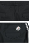 Moncler Men's Stripe Trouser Pants (Black) 2A00010 597FV 999 127291753 [P]
