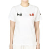 MONCLER Kinder Pixel Lettering Logo T-Shirt (Ivory) 8C00004 89AFV 034 12,14A 130820751 [P]