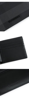 BURBERRY Männer Tartan Check Leder Billfold Geldbörse 152779328 [P]
