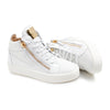 GIUSEPPE ZANOTTI 女性用クリススニーカー(ホワイト) RS80000 155584530 [P]