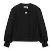 CHLOE Balloon Sleeve Short Wool Coat 78067976 [P]