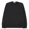 STONE ISLAND Herren Oversized Sweatshirt mit Wappen-Patch aus Baumwollfleecestoff (Schwarz) L2S15 6100008 S0051 V0029 160354393 [P]