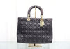 Dior Lady Large Tote Bag Black 161401701 [P]