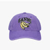 Ganni Vintage Washed Baseball Cap 153897437 [P]