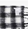 Givenchy Alpaca Wool Check Fringe Scarf 160313723 [P]