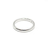 Tiffany & Co Silver Elsa Peretti 1P Diamond Band Ring Size 13 161403112 [P]