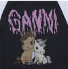 Ganni Long Sleeve T-Shirt 155627975 [P]