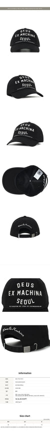 DEUS EX MACHINA コレッジ セーハル アドレス ベースボール キャップ D261UHA010 161407907 [P]