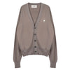 AMI Heart Logo Cardigan 136058447 [P]