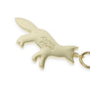 MAISON KITSUNE Damen-Profil-Fuchs-Doppeltasche in Lichtgold 152318971 [P]